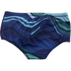 SUNGA SPEEDO WAVES - AZUL/VERDE